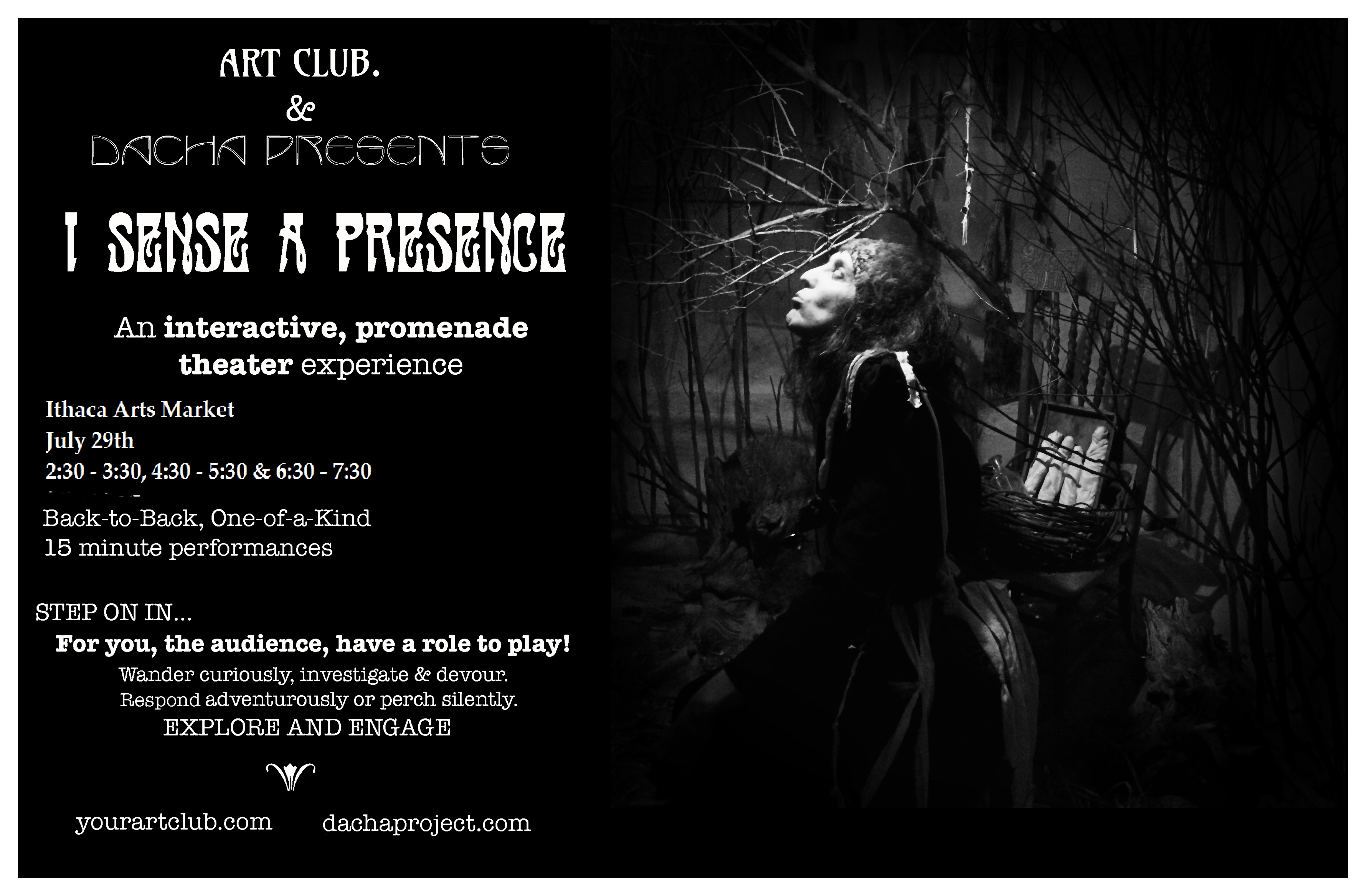 ISAP poster with blank date paint